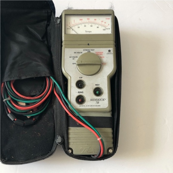 Tempo Sidekick T&N Cable Transmission & Noise Tester Leakage Stress/ 7B - Picture 6 of 13